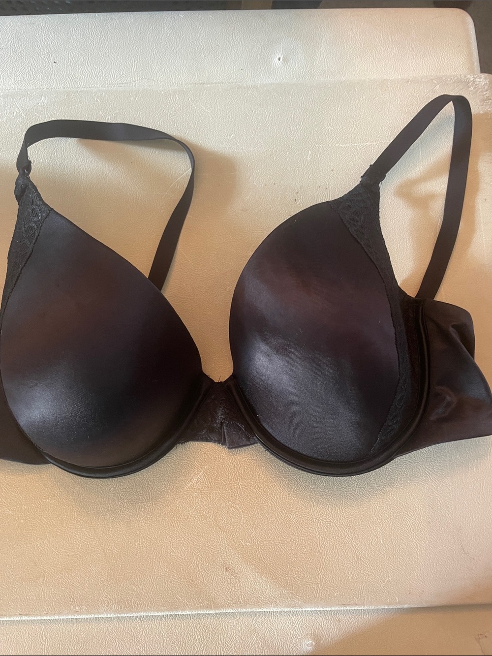 Smooth Black T-Shirt Bra with Light Padding